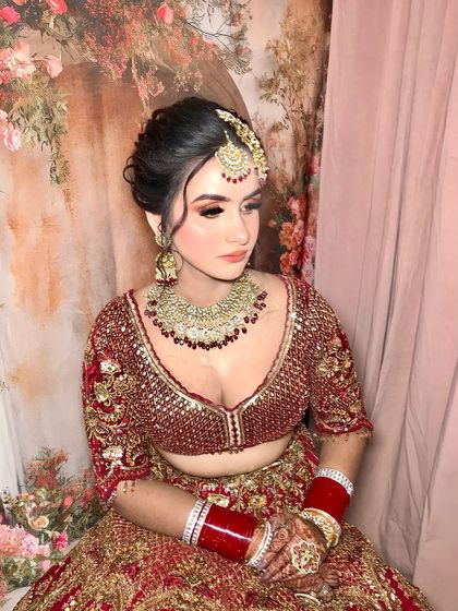 Timeless Red & Gold Brides photo 9