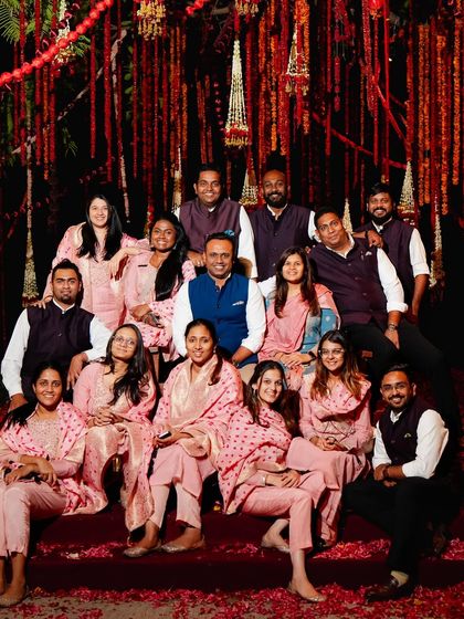 Team A New Knot, onsite and offsite. We work hard and play hard, bonding as a team to ensure we bring our best, most creative energy to your wedding.