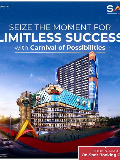 Part of our "Carnival of Possibilities" campaign, this image presents Saya South X as the address for limitless success. We invite businesses to elevate their presence by joining this hub of opportunity.