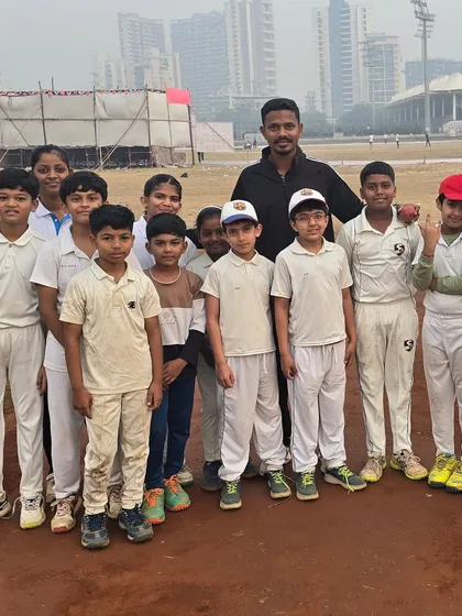 A moment with the team on the ground. These are the memories that build a strong bond and a love for the game.