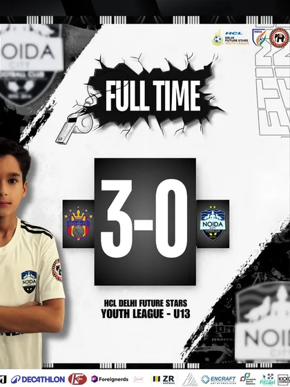 A tough result for our U13 team in the Delhi Youth League. We analyze every match to learn and improve, ensuring we come back stronger.