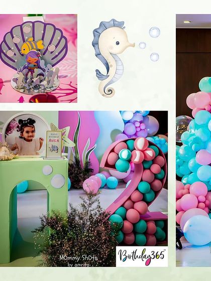 Birthday 365 - Themed Kids' Birthday Party Planning Underwater & Mermaid Magic photo 17