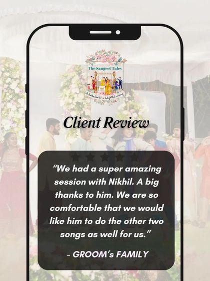 The Sangeet Tales - Wedding Dance Choreography Words from Our Wonderful Families photo 12