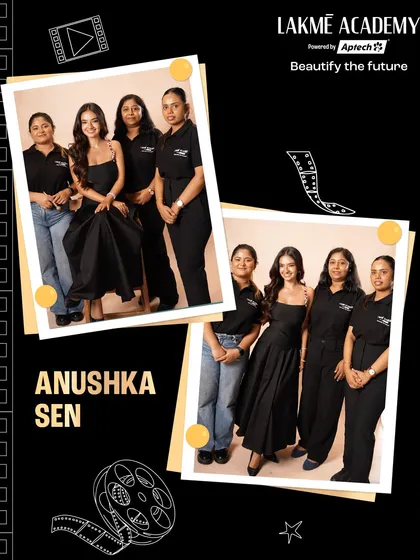 This is what a career-defining opportunity looks like. Our Cover Girl competition winners earned the chance to work with celebrity Anushka Sen for a digital cover shoot with ELLE Magazine, turning their classroom skills into a high-fashion portfolio piece.