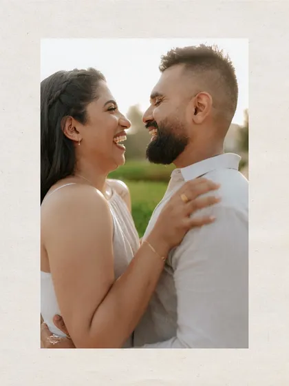 This is what it's all about for me: capturing pure, unscripted laughter. My focus is on candid couple portraits that show your genuine connection.