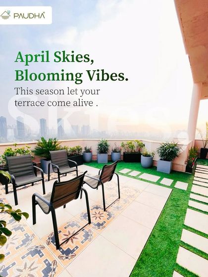 Paudha - Outdoor Space Design & Transformation Terrace & Rooftop Escapes photo 3