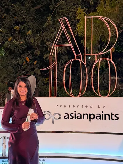 Grateful to be recognized in the AD100 list for the 8th year in a row. This award from Architectural Digest India is a wonderful reminder of why I love what I do, and it’s a testament to the hard work of my entire team.