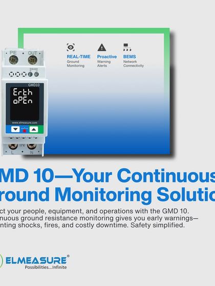 A square-format graphic of the GMD 10, emphasizing its role in protecting your electrical grounding system for everyone and everything.