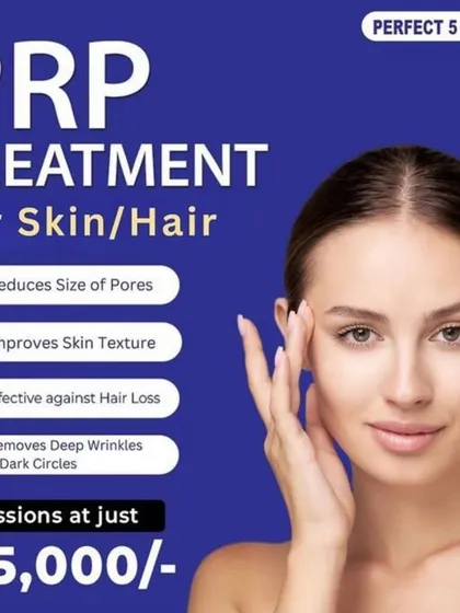 We believe in providing effective and accessible solutions for hair and skin health. This graphic outlines the key benefits of our PRP treatment, which is designed to improve hair density, reduce pore size, and enhance skin texture.