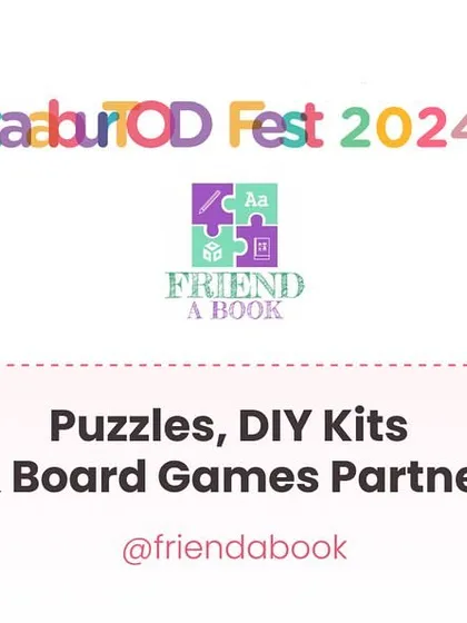A big thank you to Friend A Book, our partner for puzzles, DIY kits, and board games.