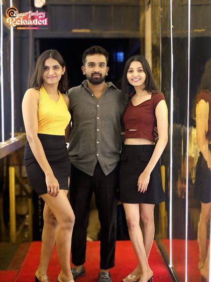 Guests dressed up and ready for a great night out. I make sure the atmosphere is always perfect for a fun and stylish evening.