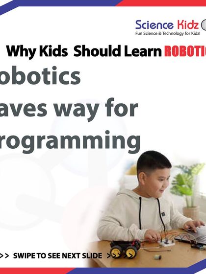 Why should kids learn robotics? It paves the way for programming. We believe in introducing children to technology early to develop their critical thinking and problem-solving skills.