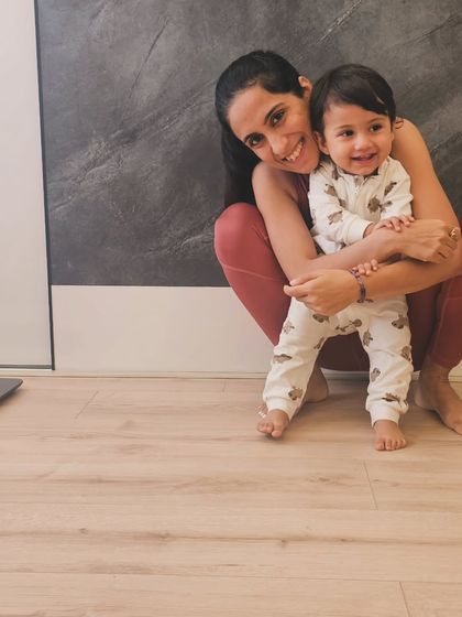 A hug from my little one is the best reward after a long day. This is my 'why'.