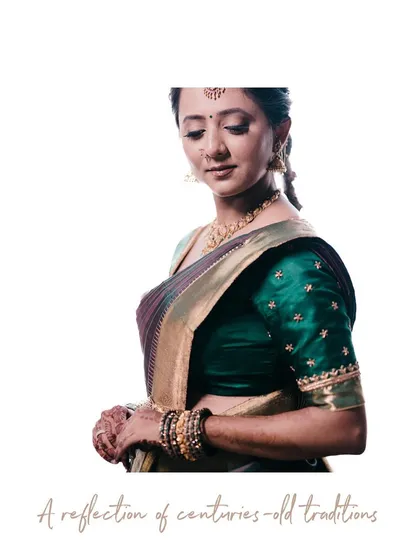 A duplicate of ID 17, this minimalist portrait highlights a bride's serene expression during her pre-engagement preparations.