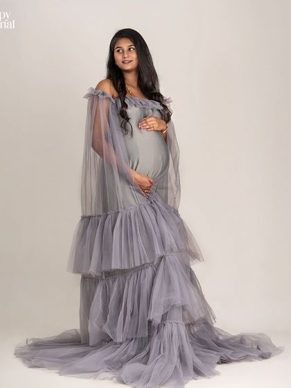 Pooja - Maternity & Newborn Photography Elegant Maternity Gowns photo 7