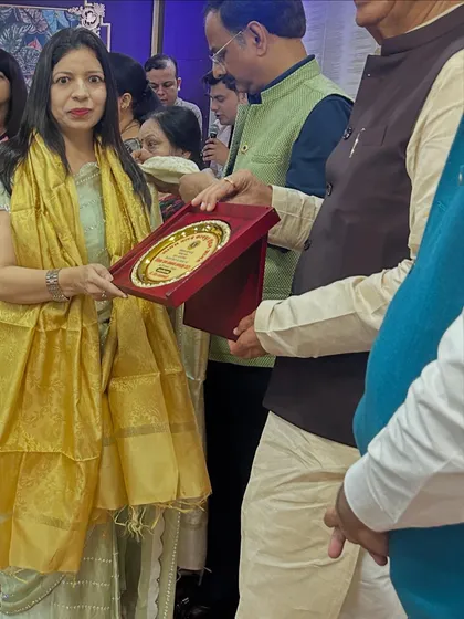 I was deeply honored to receive the Shikshak Ratan Award. For me, this isn't just a personal achievement but a recognition of the positive transformation we can create in children's lives when we focus on inspiration and holistic development. It reinforces my commitment to this wonderful journey.