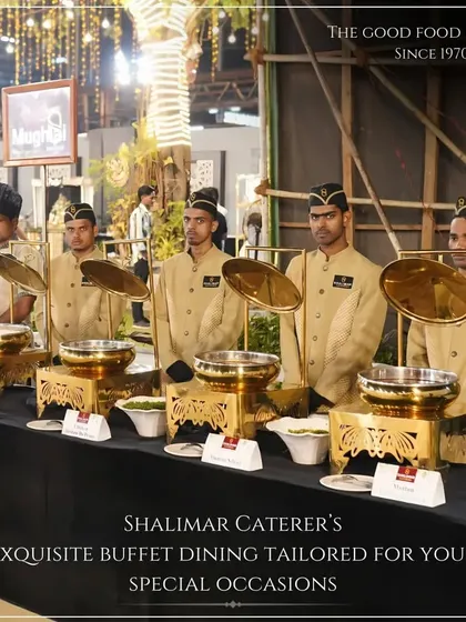 Our exquisite buffet dining is tailored for your special occasions. Our professional staff stands ready by a beautifully arranged Mughlai counter, ensuring service is as regal as the presentation.