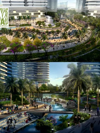 Our expertise in mixed-use developments focuses on creating vibrant, people-centric destinations. We integrate natural elements like water features with dynamic public plazas and green corridors, transforming large-scale townships into engaging ecosystems for living, working, and recreation.