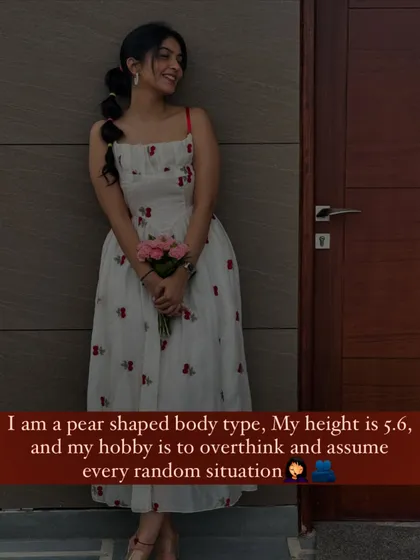 A bit more about me: I'm a pear-shaped body type, 5'6", and my hobby is overthinking. I use my own experiences to help clients with similar body shapes find clothes that fit and flatter.