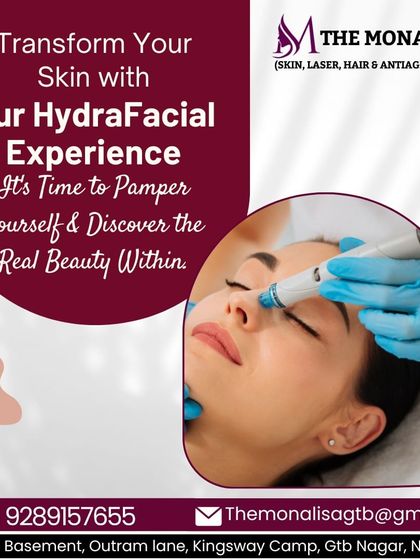 It's time to pamper yourself and discover your inner beauty. Our Hydrafacial experience is designed not just to treat your skin, but to provide a moment of revitalizing self-care.