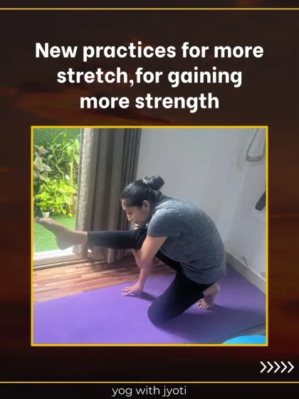 I am always exploring new practices to gain more stretch and more strength in my own journey.