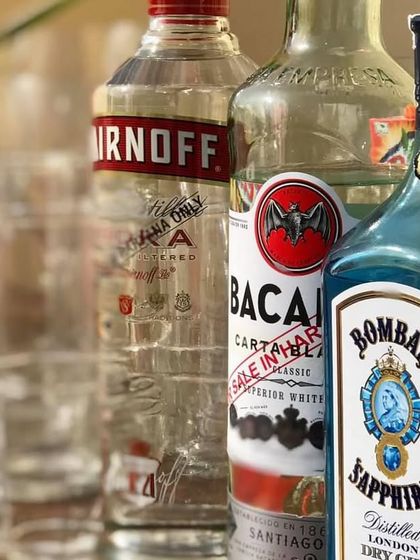 A well-stocked bar is essential for a great party. We can arrange for a full bar setup for your private events, complete with a range of spirits and glassware.