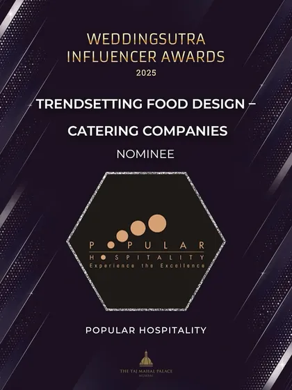 We were thrilled to be nominated for the WeddingSutra Awards. Being recognized amongst the best in the industry is an honour in itself.