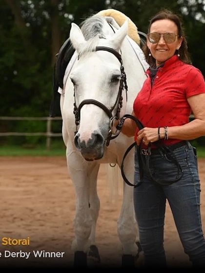 Celebrating our director, Silva Storai, the only woman to win two Derbies. Her grit and dedication set the standard for excellence at my school.