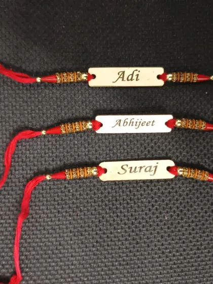 Customized Gifts - Personalized Accessories & Decor Rakhi & Raksha Bandhan Gifts photo 21