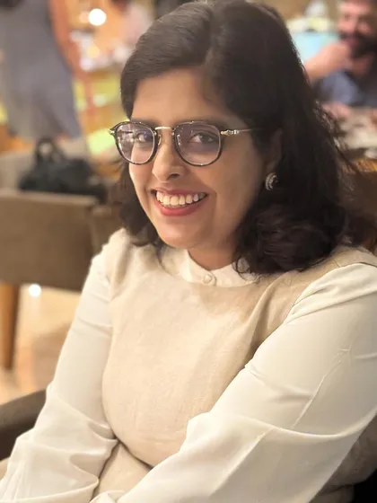 A candid, happy moment. My work is serious, but I always make time for laughter.
