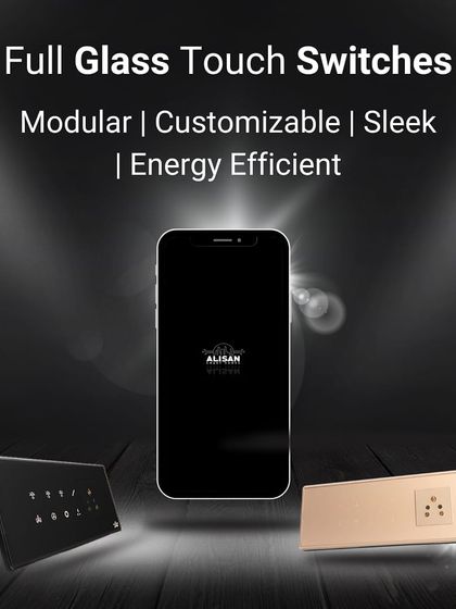 Our full glass touch switches are modular, customizable, and energy-efficient. The sleek design, combined with powerful app control, makes them the perfect centerpiece for any modern, smart home.