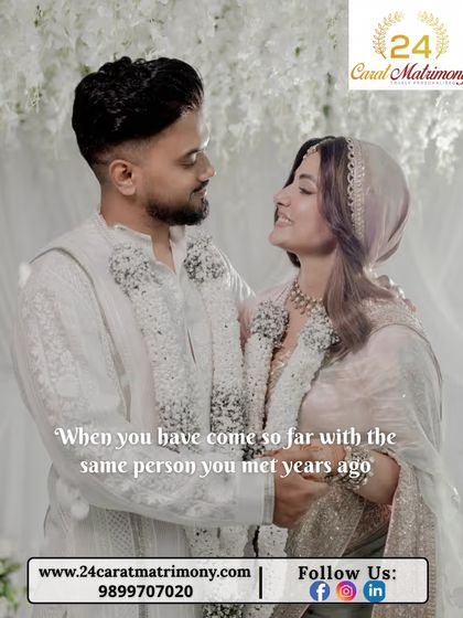 24 Carat Matrimony - Elite Matchmaking Service Your Journey to 'Happily Ever After' photo 38