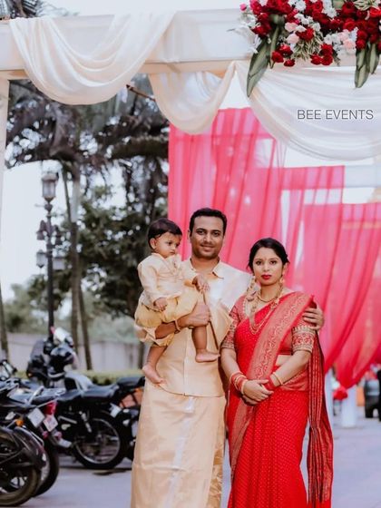 Another beautiful family photo from the naming ceremony of our favorite clients. We are always honored when clients trust us with their recurring family celebrations.