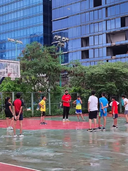 Embracing the storm. A little rain can't stop our training session. It brings out the best in us and teaches our players to be ready for anything.