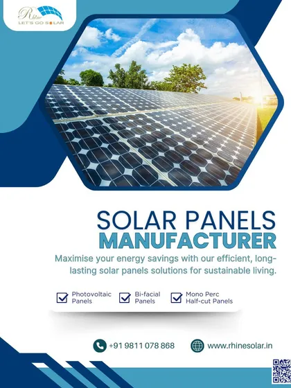 I offer a range of solar panels, including Photovoltaic, Bi-facial, and Mono Perc Half-cut panels, to maximize your energy savings with efficient and long-lasting solutions.
