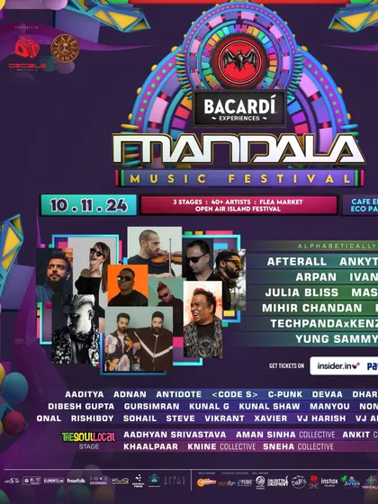 Super stoked to be part of the Mandala Music Festival in Kolkata once again. This is definitely one of the best festivals in the country, with a next-level lineup.
