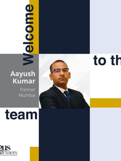 We warmly welcome Aayush Kumar as a Partner in our Mumbai office. His expertise will further strengthen our Corporate, M&A, and private equity practices.
