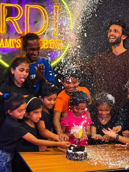 It is not just a dance class, it is a family. We love celebrating special days together, and Children's Day is always a highlight. Moments like these, with cake, smiles, and a bit of friendly mess, are what build our amazing community.