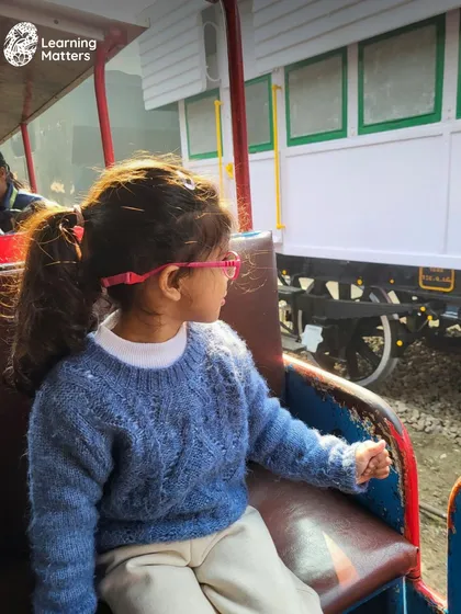 Our First Steps program visited the New Delhi Rail Museum. The children were captivated by the miniature train sets, explored vintage engines, and enjoyed a picnic together, turning a fun day out into a rich learning experience about transportation and history.