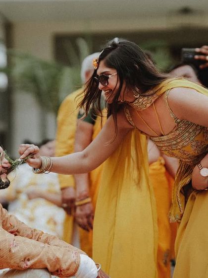 2Bonds - Wedding Photography & Films The Haldi Glow: A Celebration of Joy photo 75