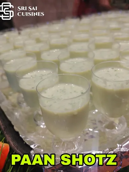 My Paan Shots are an all-time hit and a signature creation. This non-alcoholic drink captures the authentic flavor of paan in a modern shot format, serving as the perfect, refreshing digestif to end a delicious meal.