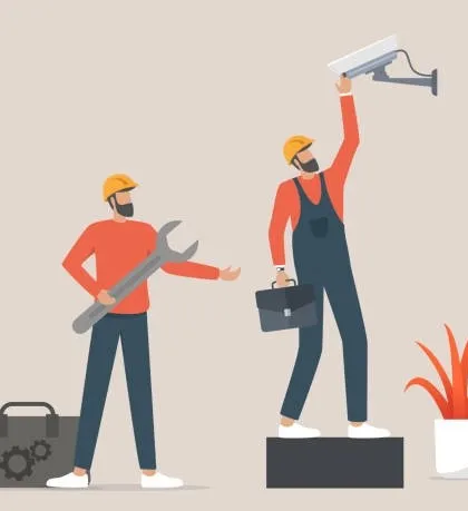 Our team of professional installers and repair technicians are ready to help. We arrive with the right tools and expertise to handle any CCTV service you need in the Delhi NCR area.