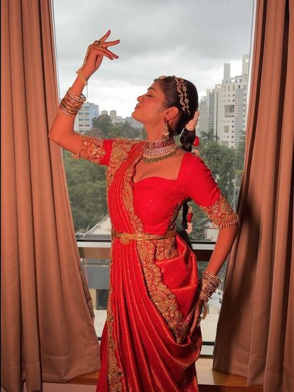 Modern & Fusion Saree Styles photo 19