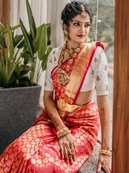 Kalasthree by Tejaswini Anjan Kumar - Bespoke Bridal Wear Timeless Kanjeevaram Sarees photo 30