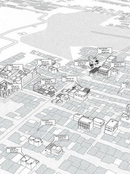 This analytical mapping is a critical first step in any urban design or master planning project we undertake.