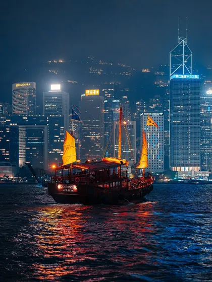 There's a special feeling you get from a city skyline at night. I edited this photo of a traditional junk boat against the Hong Kong skyline to capture that inspiring, neon-lit mood. My presets help balance the bright lights and deep shadows for a dramatic, professional finish.