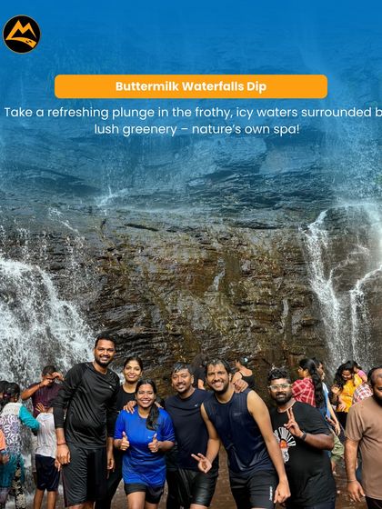 A refreshing plunge in Buttermilk Waterfalls. I believe in adding these natural spa experiences to my Chikmagalur trips.