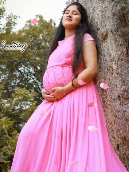 Dee Yashaswini - Occasion Wear Rentals Maternity Photoshoot Outfits photo 90