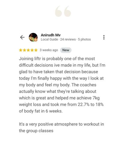 Liftr - 6-Week Body Transformation Program 6-Week Transformation Stories photo 204