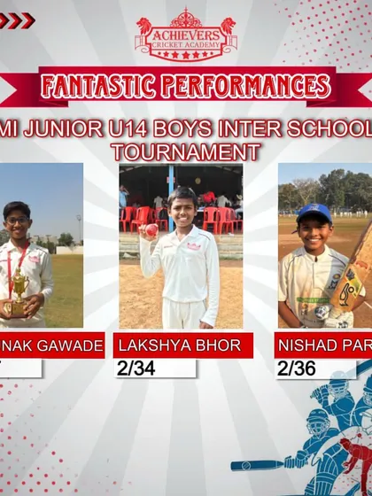 Highlighting the top bowling performances from our players in the MI Junior U-14 Inter-School Tournament.